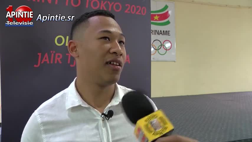 Jair Tjon En Fa is ready voor de Olympische Spelen in Tokyo